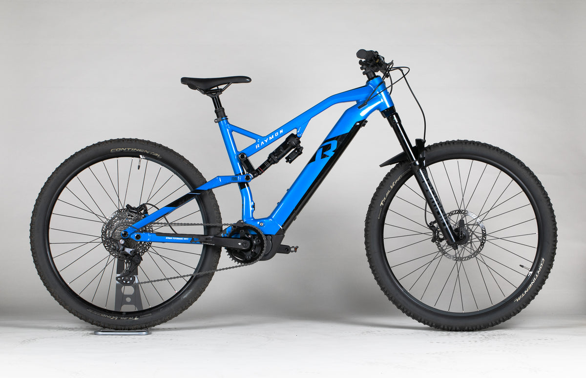 Raymon Trailray 140 e 9.0 - käytetty sähköpyörä 185-195 cm ajajalle