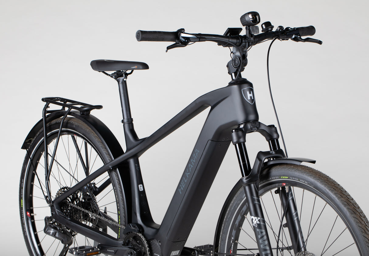 Helkama Carbon H - käytetty sähköpyörä 160–180 cm ajajalle