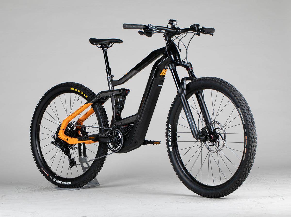 Haibike Fullnine 10 - käytetty sähköpyörä 168-180 cm ajajalle