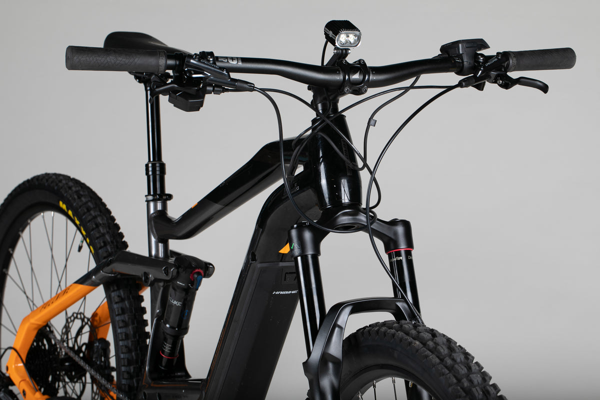 Haibike Fullnine 10 - käytetty sähköpyörä 168-180 cm ajajalle