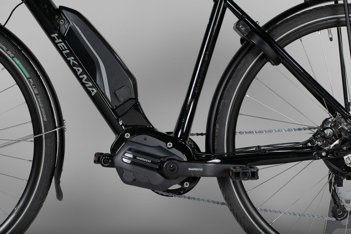 Helkama E-Hybrid 9 28" - käytetty sähköpyörä 160-180 cm ajajalle