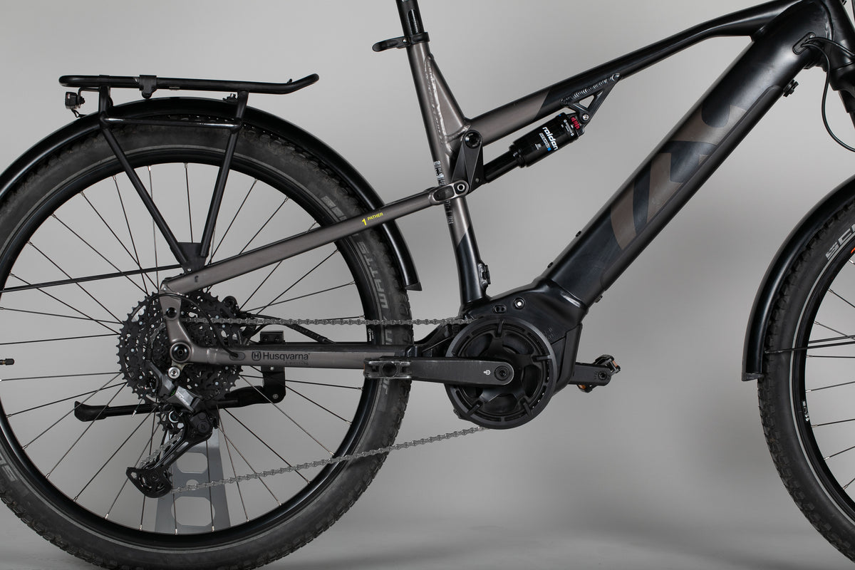 Husqvarna Pather 1 FS - käytetty sähköpyörä 178-186 cm ajajalle