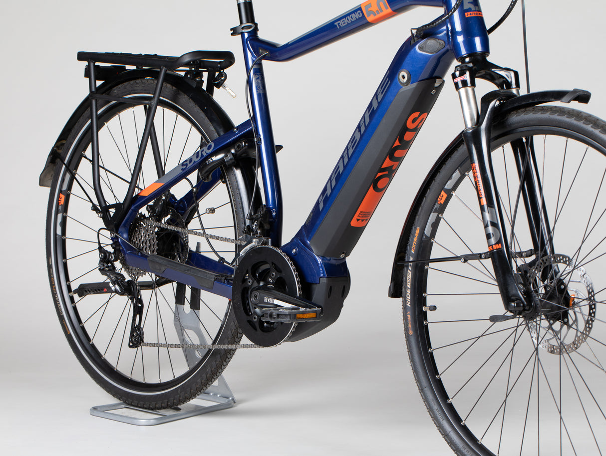 Haibike SDURO Trekking 5.0 - käytetty sähköpyörä 177-187 cm ajajalle