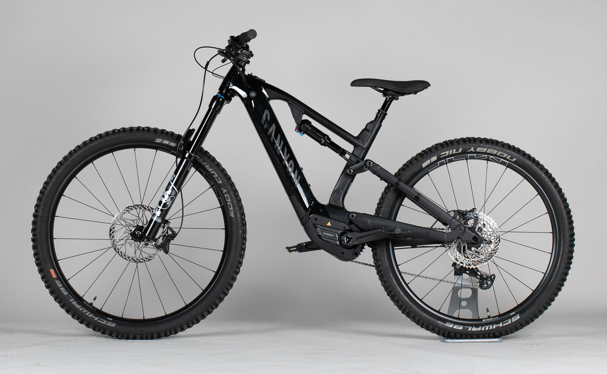 Canyon Neuron:On 7 - käytetty sähköpyörä 158-166 cm ajajalle