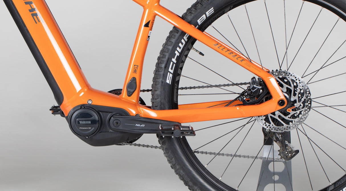 Haibike Alltrack 6 - käytetty sähköpyörä 169-177 cm ajajalle