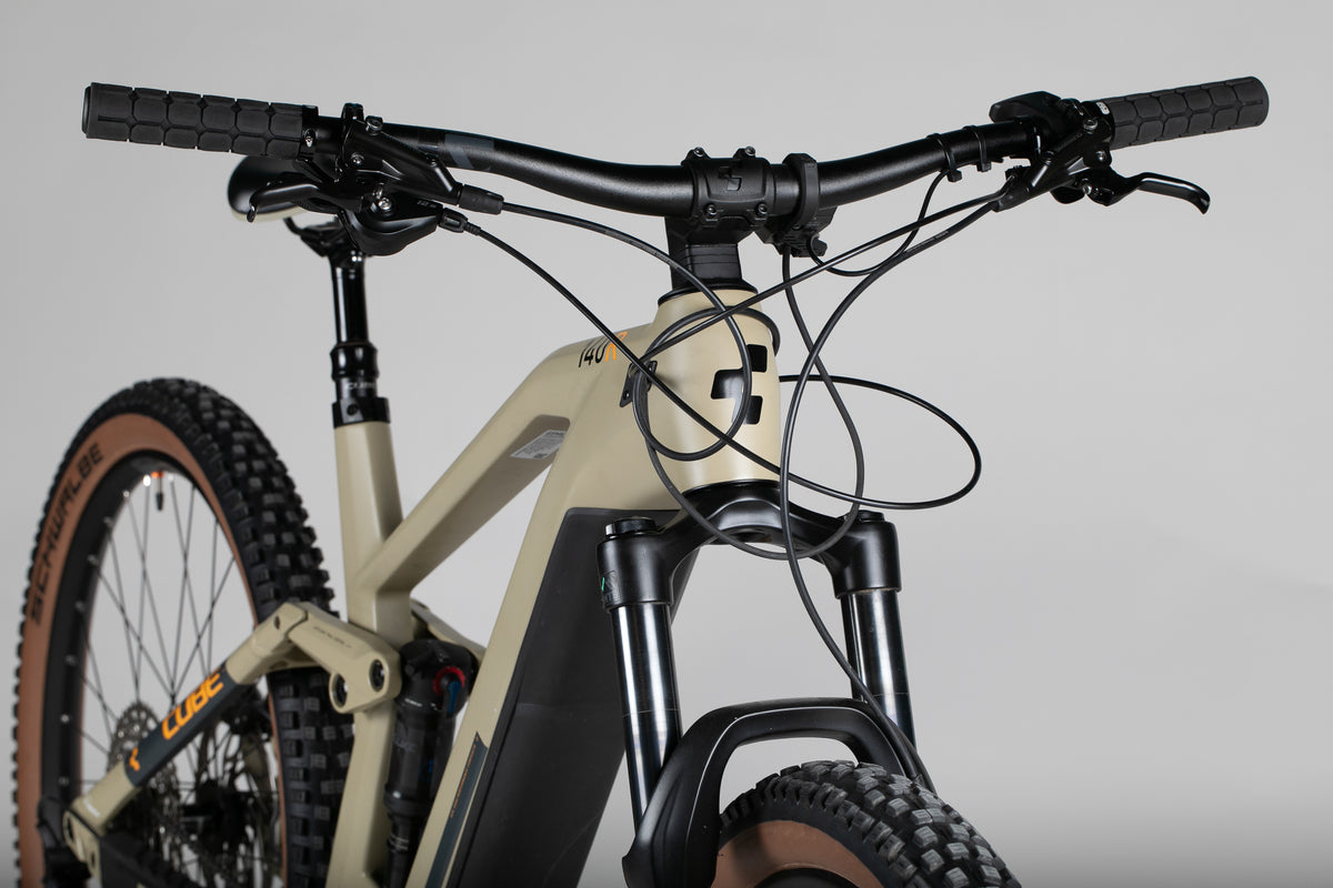 Cube STEREO HYBRID 140 HPC, RACE 625 - käytetty sähköpyörä 170-185 cm ajajalle