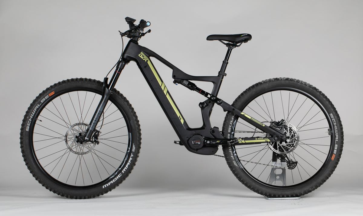 GZR Progressiv-e CF - käytetty sähköpyörä 160-175 cm ajajalle