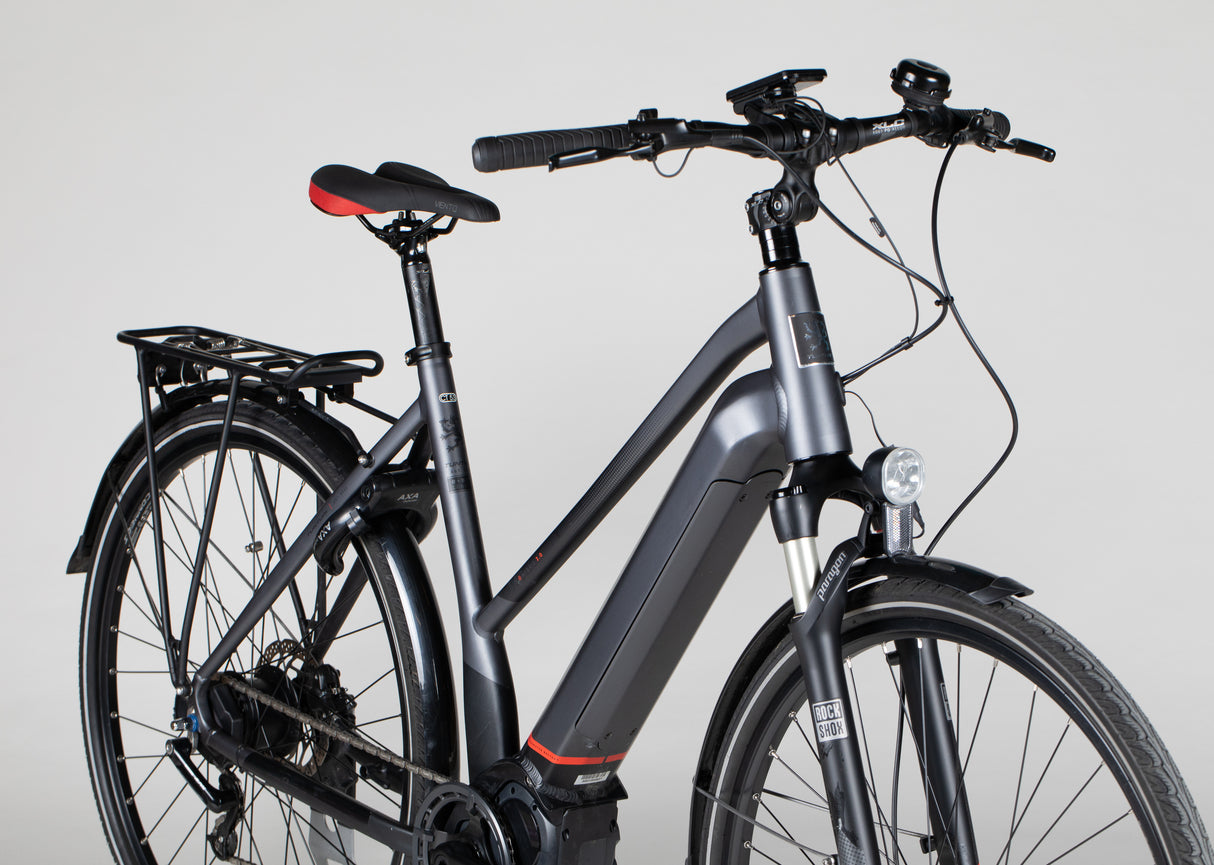 Tunturi e-hybrid Di2 2.0 - käytetty sähköpyörä 170-180 cm ajajalle