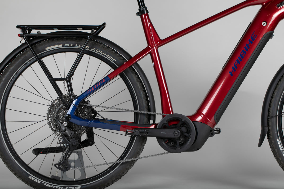 Haibike Trekking 7 - käytetty sähköpyörä 180-195 cm ajajalle