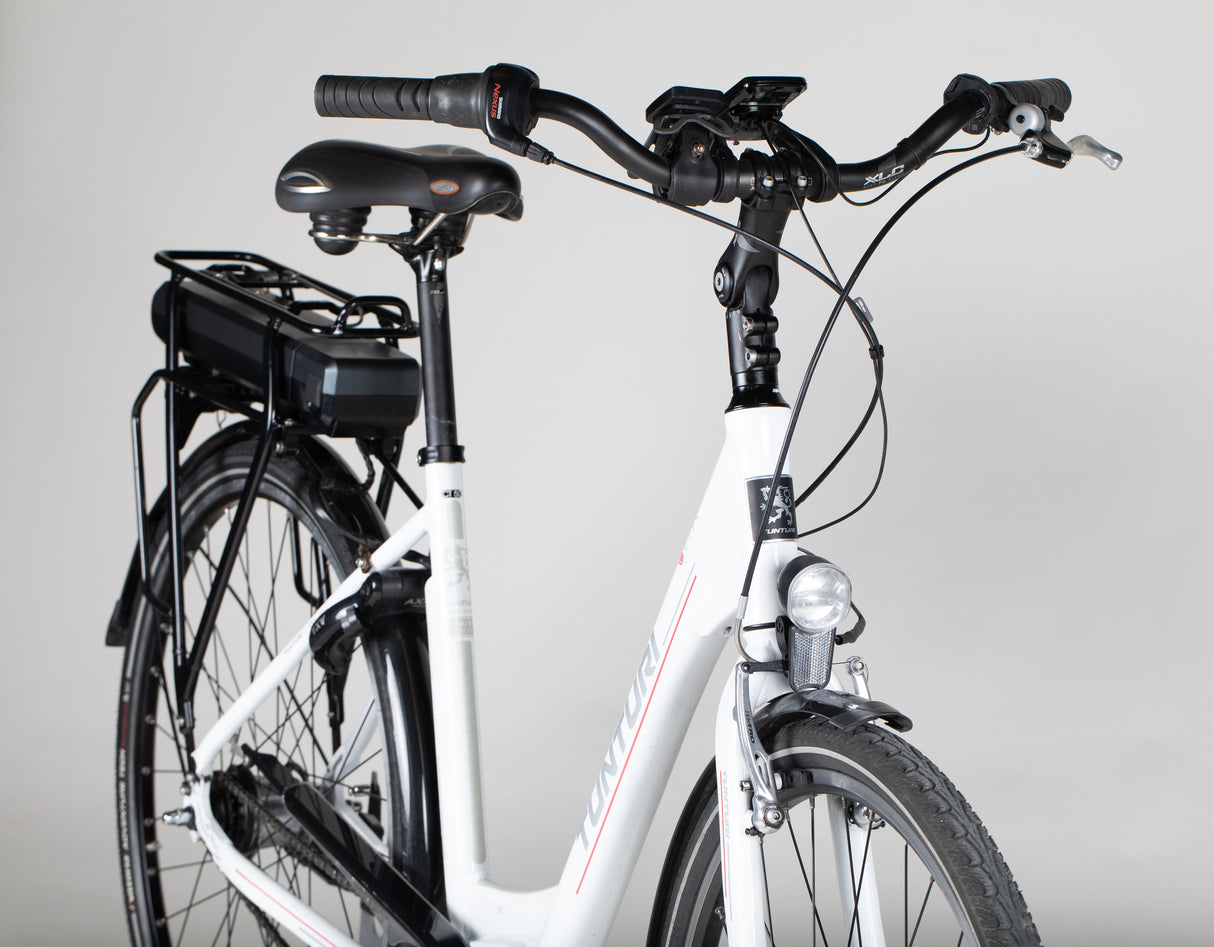 Tunturi E-City - käytetty sähköpyörä 160-180 cm ajajalle