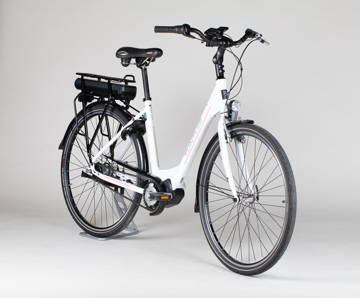 Tunturi E-City - käytetty sähköpyörä 160-180 cm ajajalle