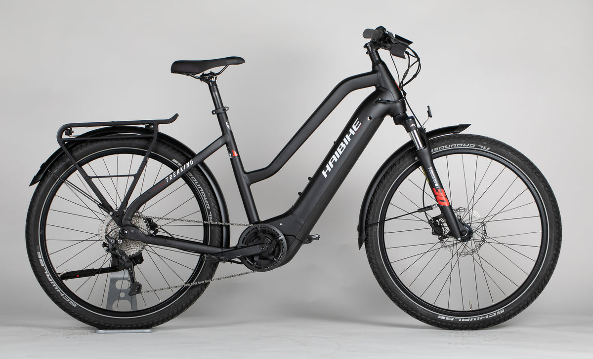 Haibike Trekking 6 HIGH - käytetty sähköpyörä 170-185 cm ajajalle