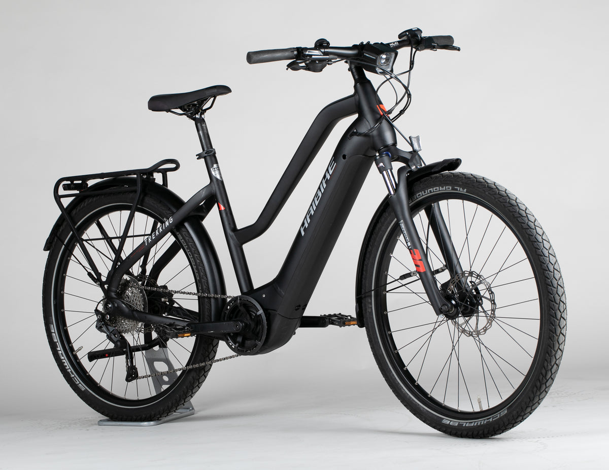 Haibike Trekking 6 HIGH - käytetty sähköpyörä 170-185 cm ajajalle