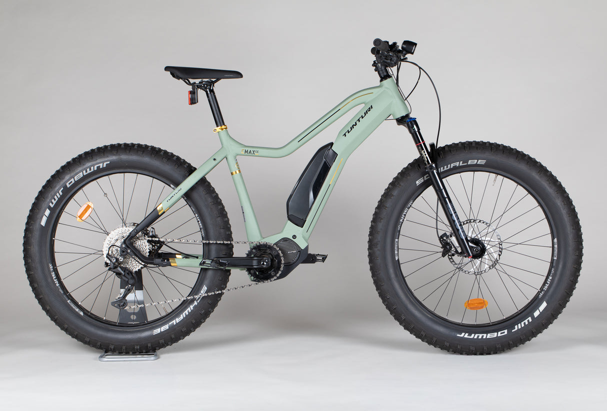 Tunturi eMAX CE - käytetty sähköfatbike 175-195 cm ajajalle
