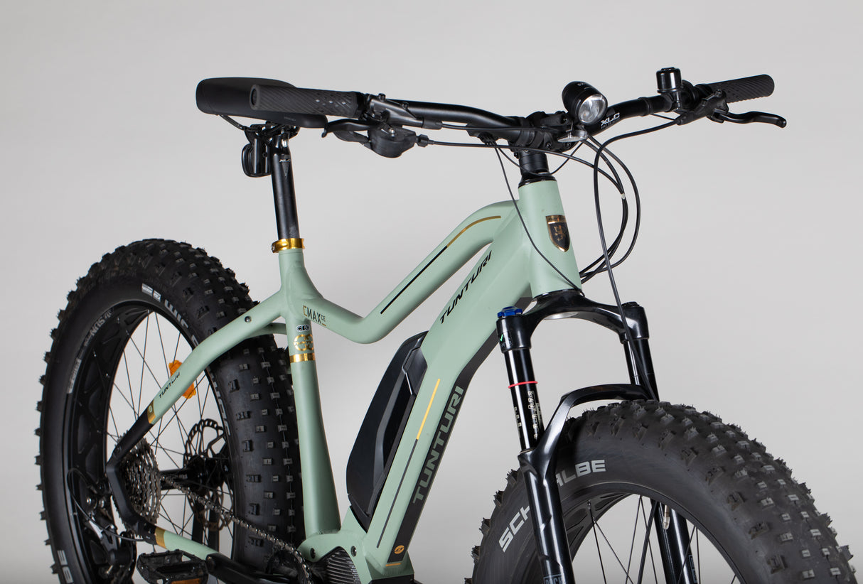 Tunturi eMAX CE - käytetty sähköfatbike 175-195 cm ajajalle