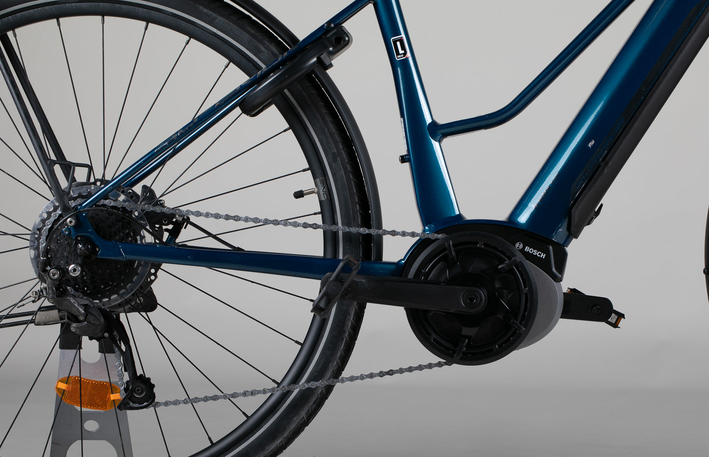 SUPERIOR eXR 6050 BL TOURING - käytetty sähköpyörä 169-180 cm ajajalle