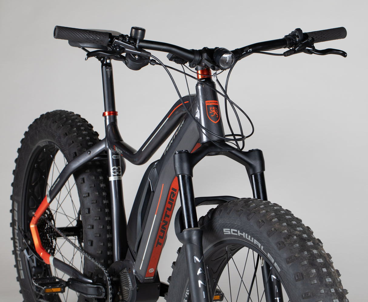 Tunturi Emax - käytetty sähköfatbike 180-190 cm ajajalle