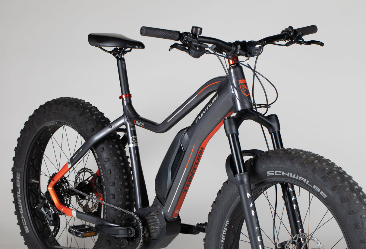 Tunturi Emax - käytetty sähköfatbike 180-190 cm ajajalle