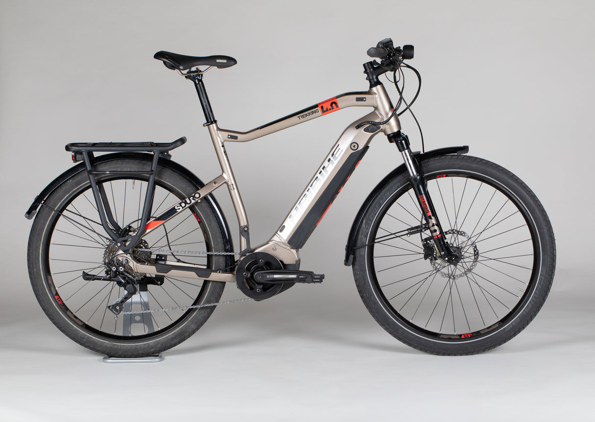 Haibike SDURO Trekking 4.0 - käytetty sähköpyörä 175-185 cm ajajalle