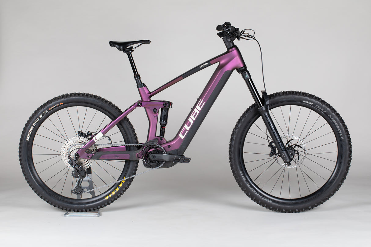 Cube Stereo Hybrid 160 Hpc, Slx 750 - käytetty sähköpyörä 178-189 cm ajajalle