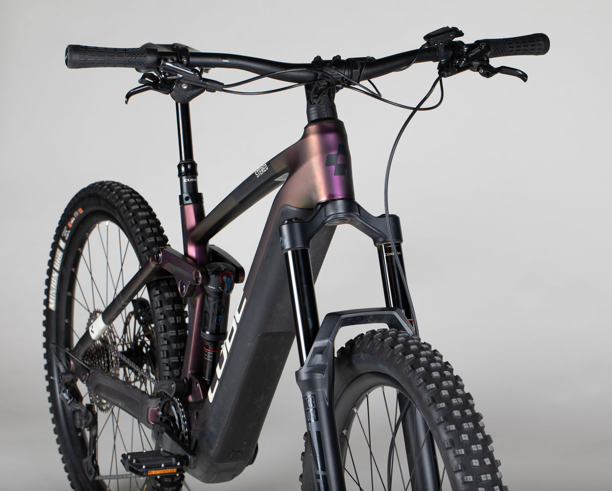Cube Stereo Hybrid 160 Hpc, Slx 750 - käytetty sähköpyörä 178-189 cm ajajalle