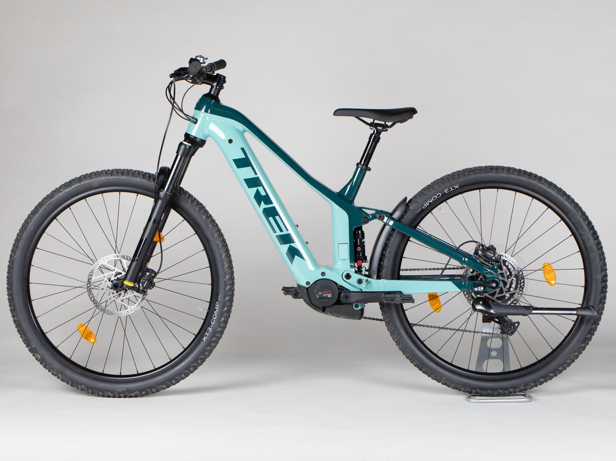 Trek Powerfly FS 4 - käytetty sähköpyörä 165-176 cm ajajalle