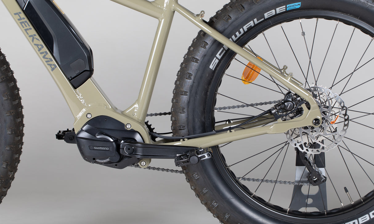 Helkama FE10 - käytetty sähköfatbike 160-180 cm ajajalle