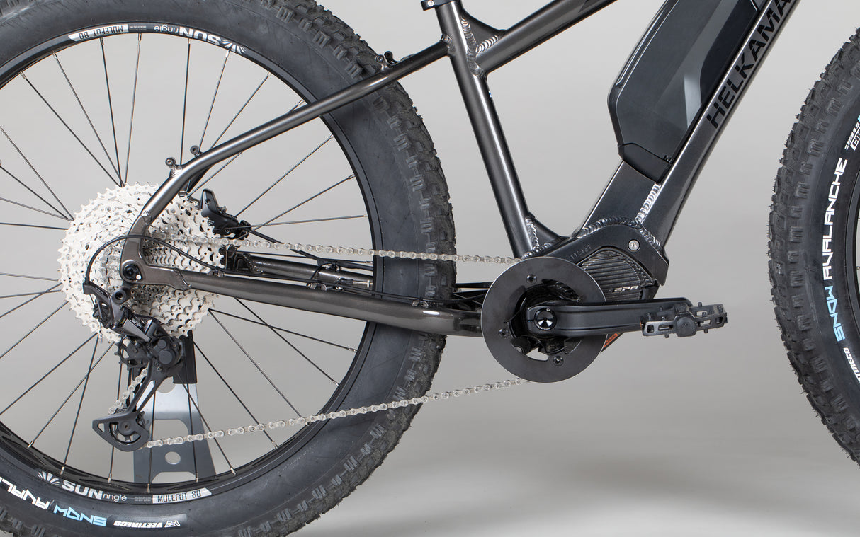Helkama FE584 - käytetty sähköfatbike 150-170 cm ajajalle
