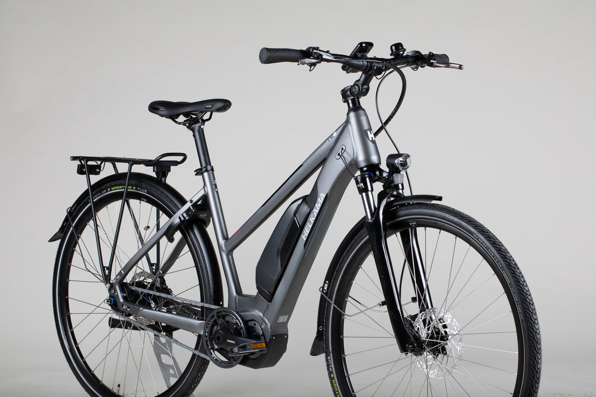 Helkama TE8L e-Bike 8-v Di2 - käytetty sähköpyörä 150-170 cm ajajalle
