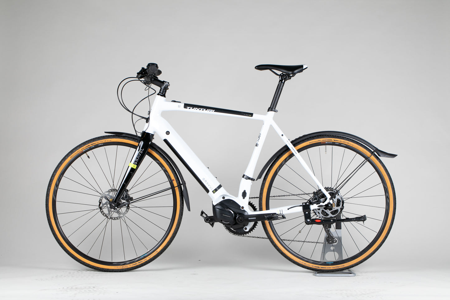 Tunturi E-Gravel - käytetty sähköpyörä 180-195 cm ajajalle