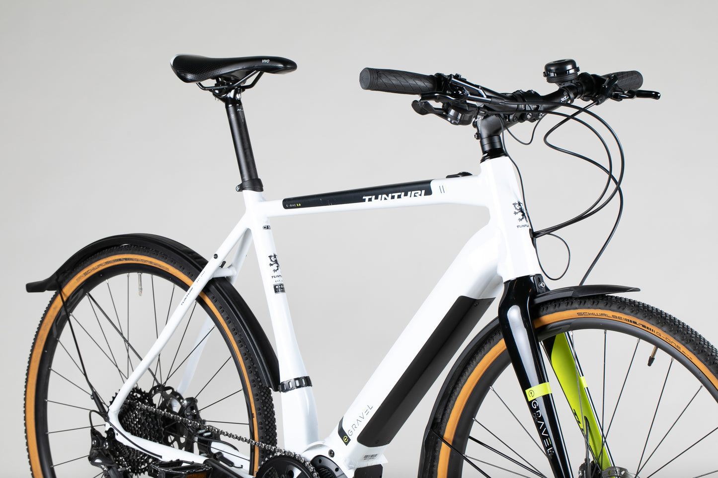 Tunturi E-Gravel - käytetty sähköpyörä 180-195 cm ajajalle
