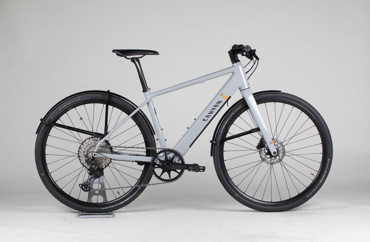 Canyon Roadlite:On 7 - käytetty sähköpyörä 171-183 cm ajajalle