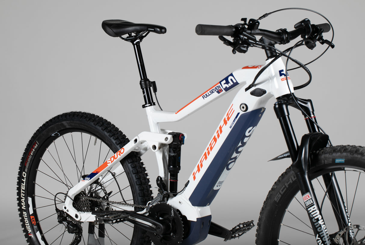 Haibike Fullseven 5 - käytetty sähköpyörä 165-180 cm ajajalle