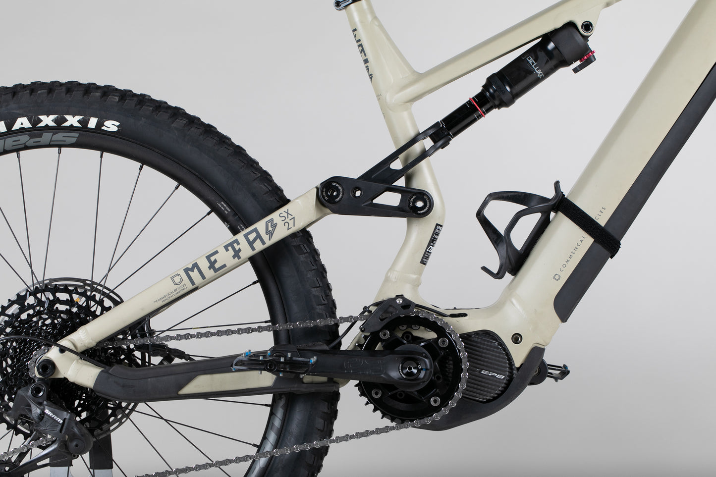 Commencal Meta Power Sx - käytetty sähköpyörä 180-193 cm ajajalle
