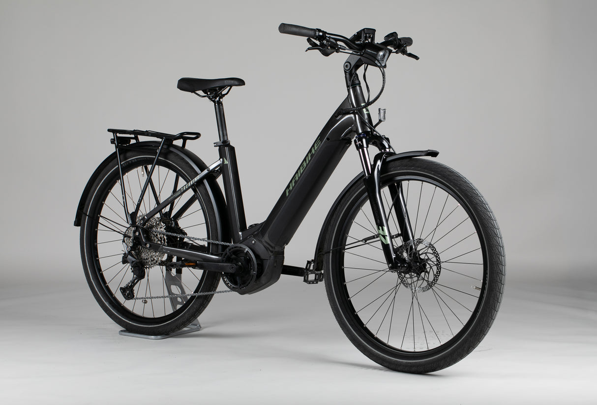 Haibike Trekking 7 LOW - käytetty sähköpyörä 158-170 cm ajajalle