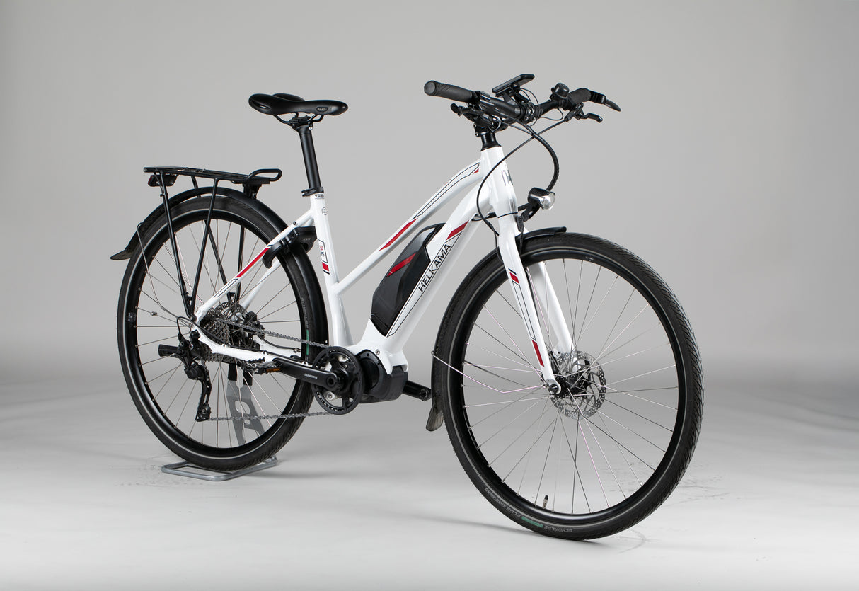 Helkama SE10L 10sp 28” - käytetty sähköpyörä 150-170 cm ajajalle
