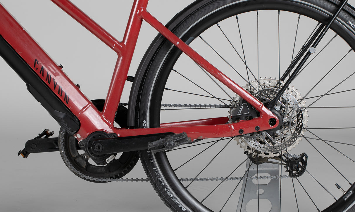 Canyon Commuter:On 7 Wmn - käytetty sähköpyörä 157-169 cm ajajalle