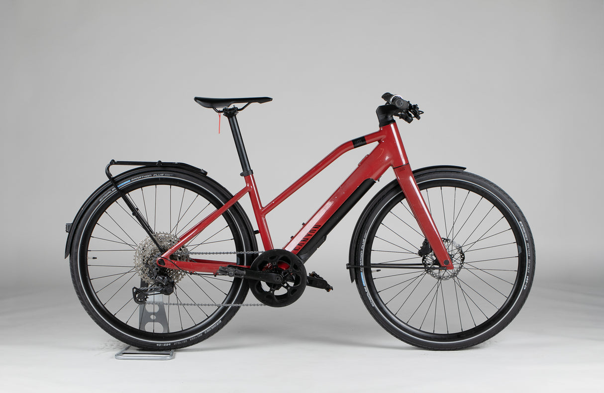 Canyon Commuter:On 7 Wmn - käytetty sähköpyörä 157-169 cm ajajalle