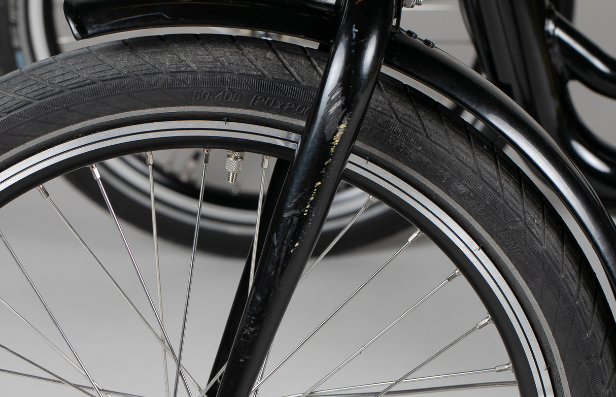 Helkama E-Trike 3sp - käytetty sähköpyörä 140-190 cm ajajalle