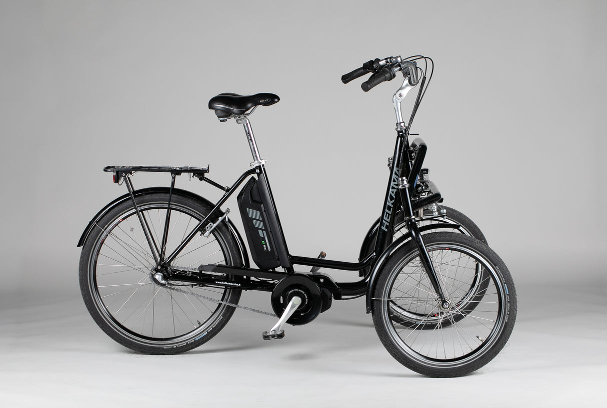 Helkama E-Trike 3sp - käytetty sähköpyörä 140-190 cm ajajalle