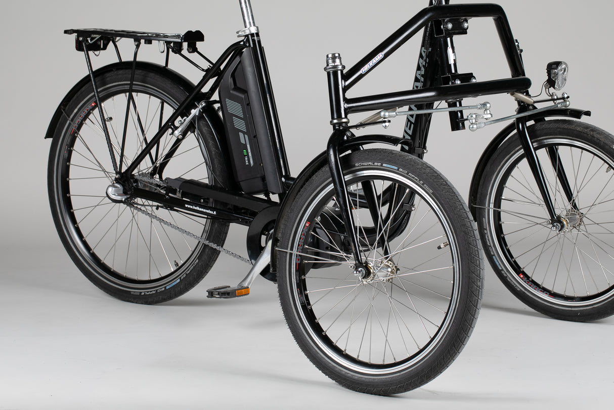 Helkama E-Trike 3sp - käytetty sähköpyörä 140-190 cm ajajalle
