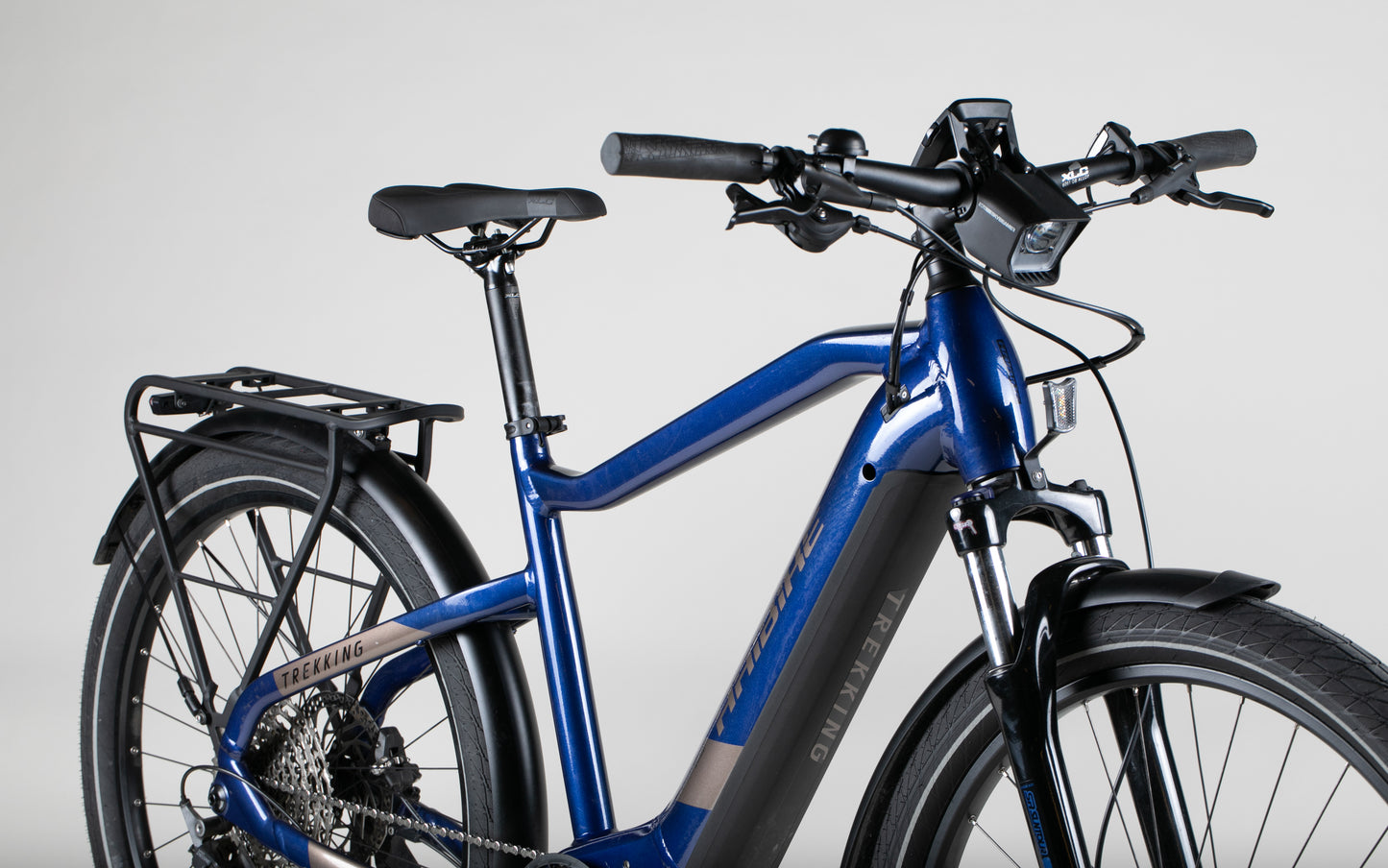 Haibike Trekking 7 Mid - käytetty sähköpyörä 155-165 cm ajajalle