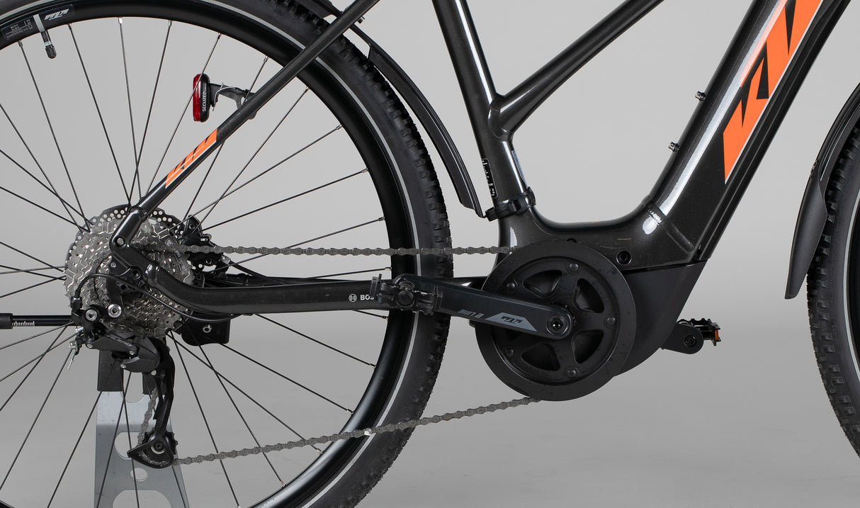 KTM Macina Cross P510 - käytetty sähköpyörä 158-176 cm ajajalle