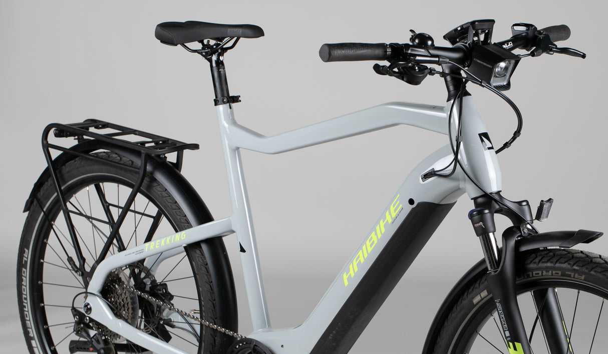 Haibike Trekking 6 High - käytetty sähköpyörä 185-195 cm ajajalle