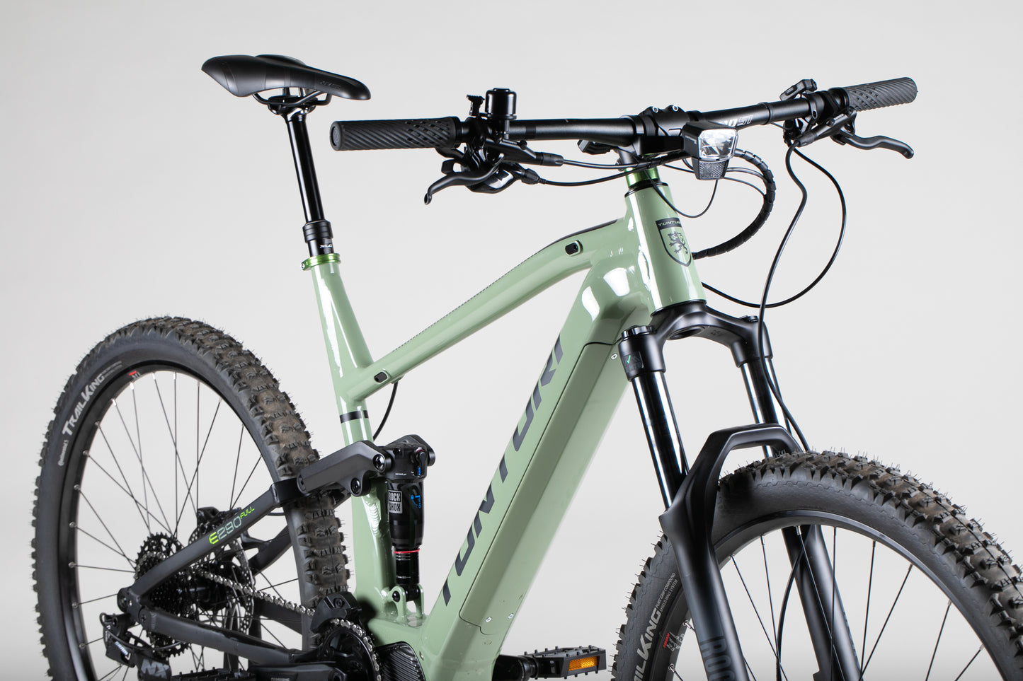 Tunturi E290 Full - käytetty sähköpyörä 180-195 cm ajajalle