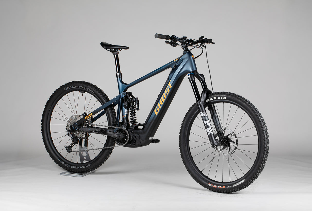 Ghost E-Riot EN CF Pro - käytetty sähköpyörä 187-196 cm ajajalle