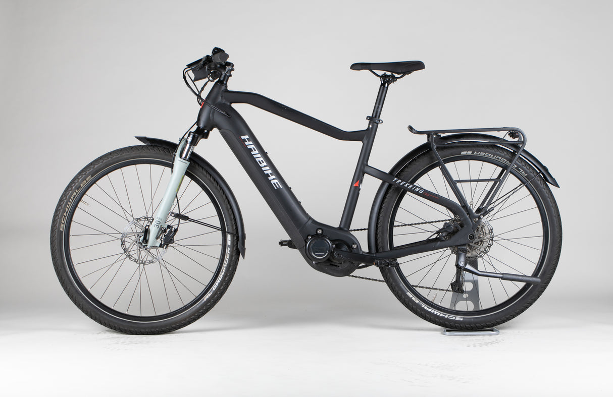 Haibike Trekking 6 High - käytetty sähköpyörä 170-180 cm ajajalle