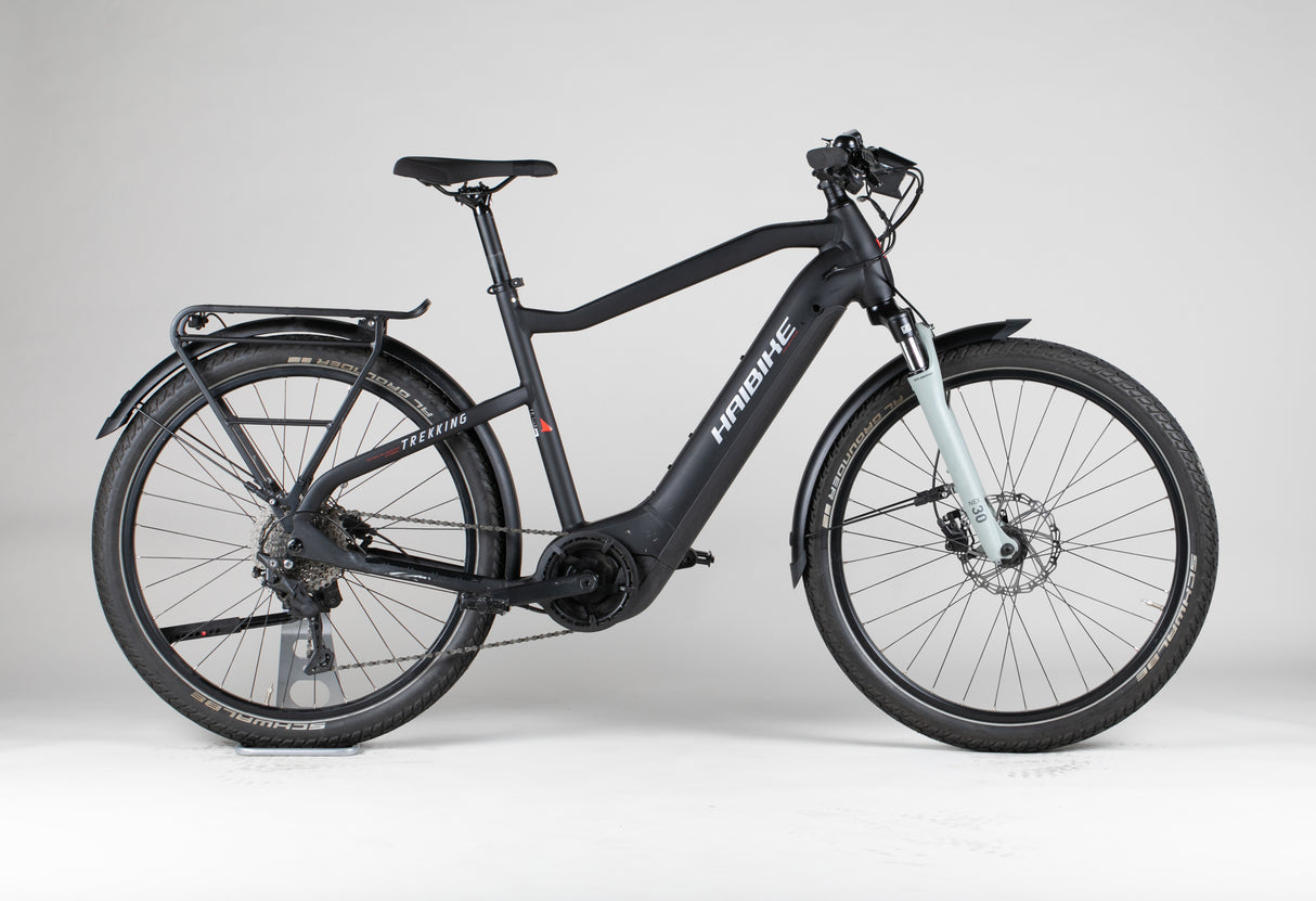 Haibike Trekking 6 High - käytetty sähköpyörä 170-180 cm ajajalle