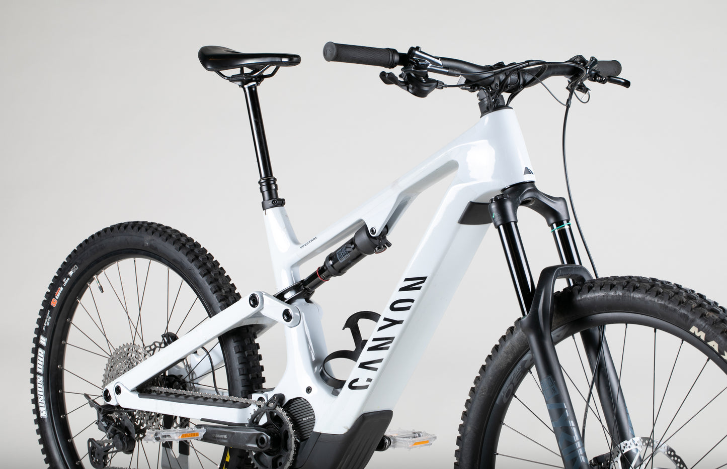 Canyon Spectral:ON CF 7 - käytetty sähköpyörä ajajalle 183-192 cm