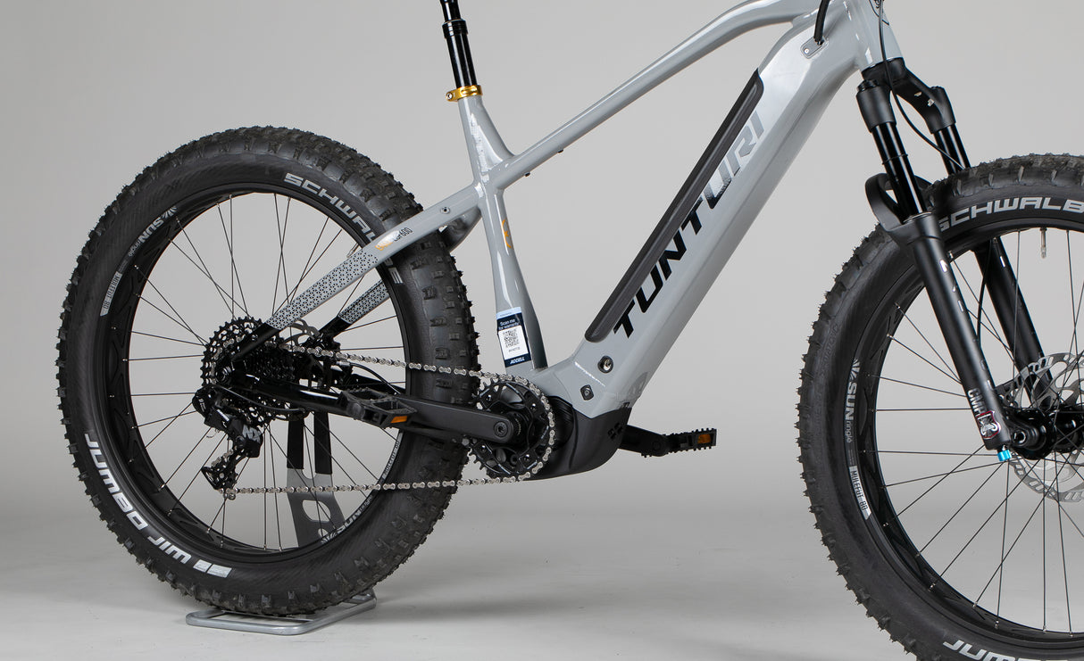 Tunturi E-Max Ebf600 - käytetty sähköpyörä 180-190 cm ajajalle